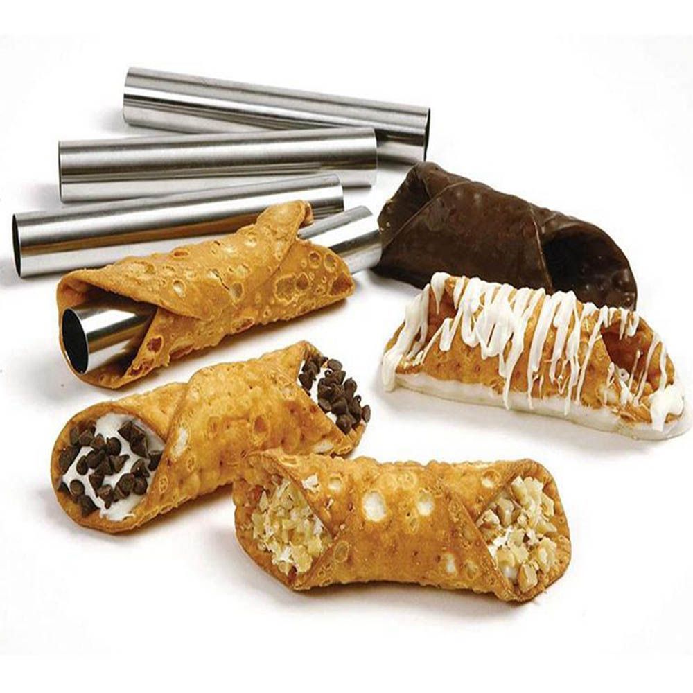 metal 6 pcs/set danish cannoli - đánh giá và giá Danish Pancake Pan