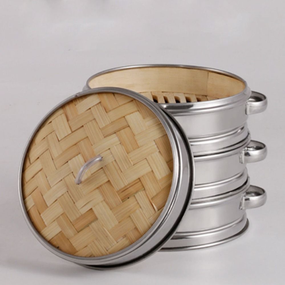 Round Dim Sum Cooking Tool Sta - đánh giá và giá Bao Steamer Bamboo