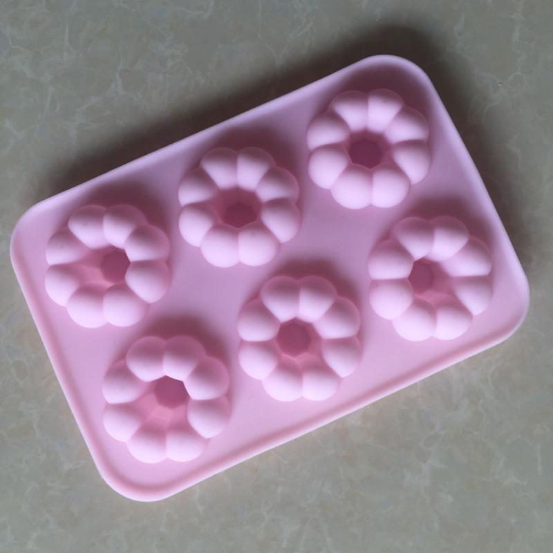 6 Cavity Non-Stick Silicone Do - đánh giá và giá Donut Mold Silicone