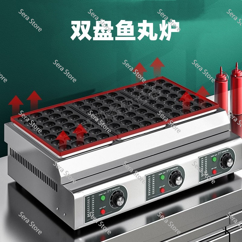 Commercial Electric Gas Dual P - đánh giá và giá Takoyaki Grill Plate